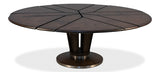 Soho Jupe Dining Table - Large - Burnt Brown
