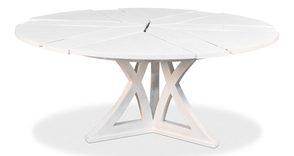 Casual Jupe Dining Table - Working White - Medium