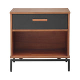 Bellevue End Table 1 Drawer Monterey Brown