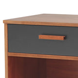 Bellevue End Table 1 Drawer Monterey Brown