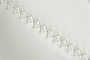 VIG Furniture Modrest Dave - Modern White Leatherette Bar Stool (Set of 2) VGHR5368/B-WHT-BS