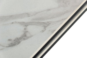 VIG Furniture Modrest Fritz - Modern White Ceramic Dining Table VGNSGD8767-WHT