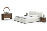 VIG Furniture Modrest Patrick - Modern White Leather Bed VGKKB-75X-BED