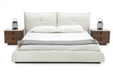 VIG Furniture Modrest Patrick - Modern White Leather Bed VGKKB-75X-BED