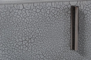 VIG Furniture Modrest Buckley - Grey & Black Stainless Steel Bedroom Set VGVC2003-SET