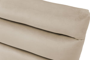 VIG Furniture Modrest Barker - Modern Beige & Brush Gold Dining Chair (Set of 2) VGGMDC-1251A-DC