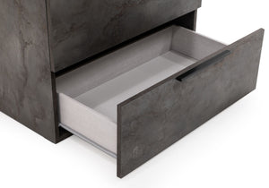 VIG Furniture Nova Domus Ferrara - Modern Volcano Oxide Grey Chest VGACFERRARA-GRY-A-CHEST