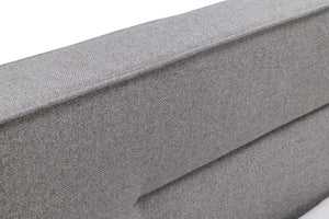 VIG Furniture Nova Domus Juliana - Italian Modern Dark Grey Upholstered Bed VGACJULIANA-BED