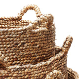 Natural Low Rise Basket - Set of 3