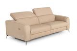 VIG Furniture Coronelli Collezioni Turin - Cappuccino Leather 2-Seater 91" Recliner Sofa  VGCCROMA-SF-CAP-TAN-S