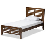 Sedona Modern Classic Mission Style Wood Twin Platform Bed