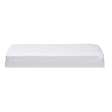 Baxton Studio Payton Modern and Contemporary White-Finished Twin Trundle