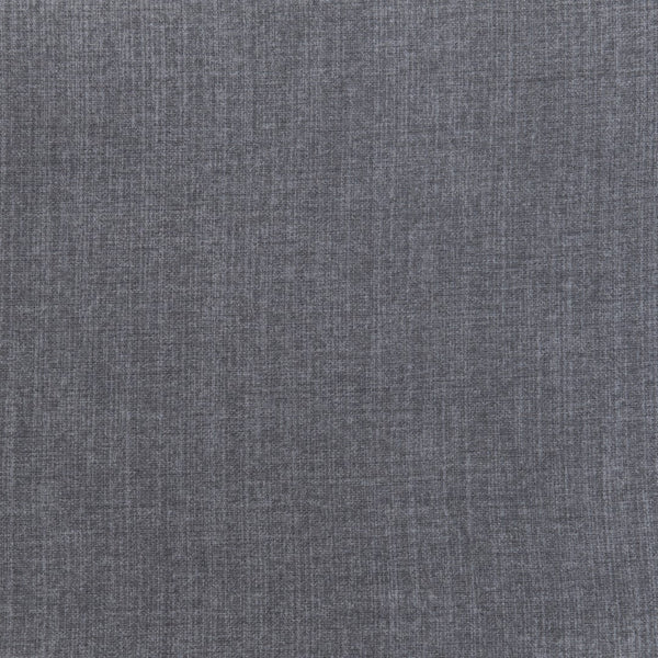 Zuo Modern Daniel 100% Polyester, Plywood, Steel Modern Commercial Grade Dining Chair Set - Set of 2 Gray, Black 100% Polyester, Plywood, Steel