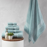 Splendor Glam/Luxury 100% Cotton 6Pcs Towel Set