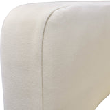 Sagebrook Home Contemporary Round Back Chair - Ivory 17041-04 Ivory/beige Non-woven Fabric