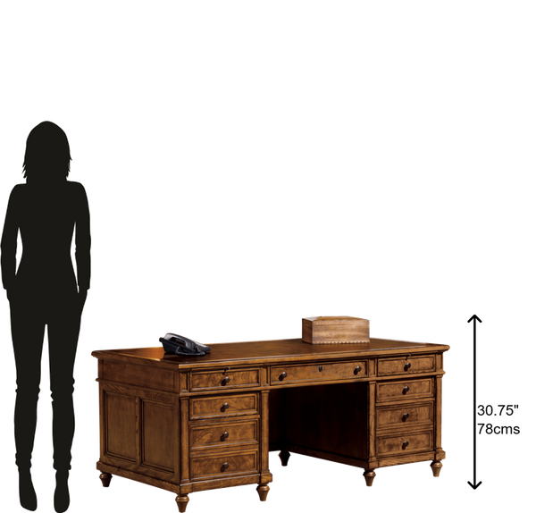 Hekman Furniture 79100 Executive Desk 79100