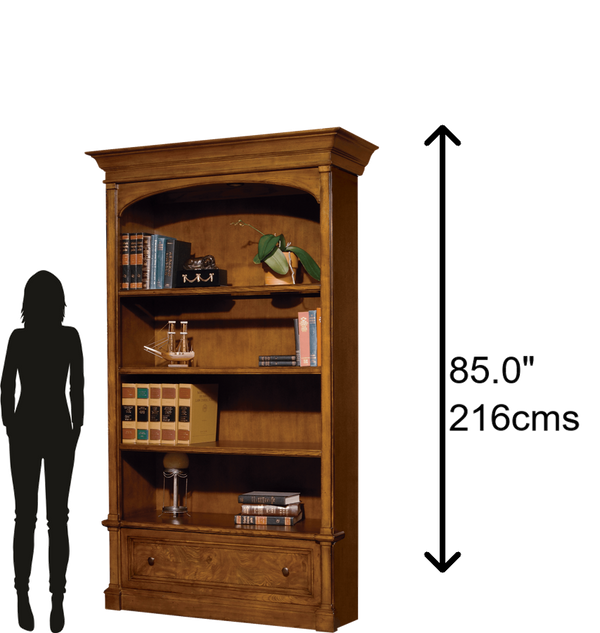 Hekman Furniture 79104 Executive Bookcase Center 79104