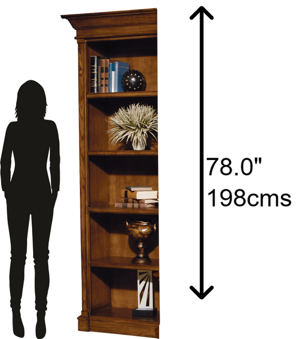 Hekman Furniture 79106 Executive Lft Pier Bookcase 79106