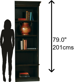 Hekman Furniture 79145 Executive Right Pier Bookcase 79145