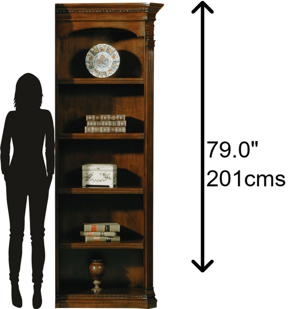 Hekman Furniture 79165 Executive Right Pier Bookcase 79165