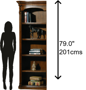 Hekman Furniture 79166 Executive Lft Pier Bookcase 79166