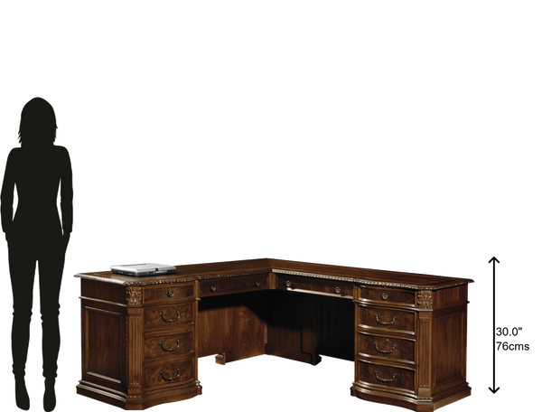 Hekman Furniture 79167 L-Desk 79167