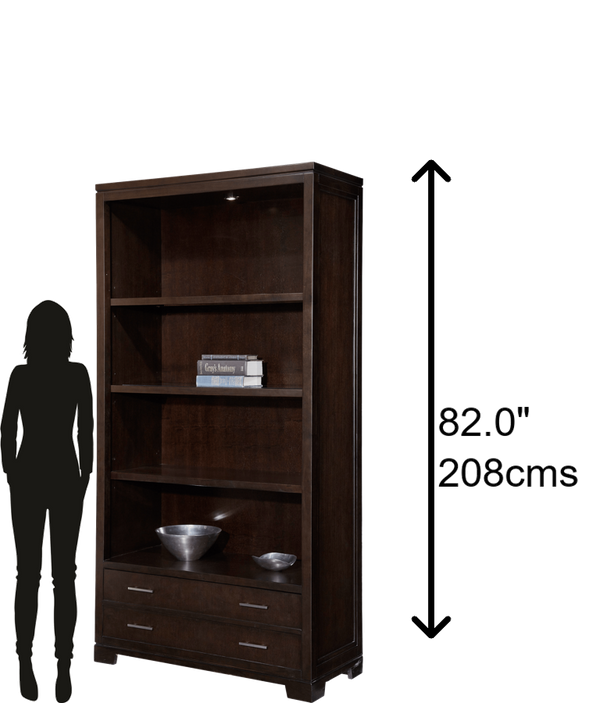 Hekman Furniture 79184 Storage Bookcase Center 79184