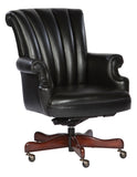 79251B Executive Leather Chair-Black