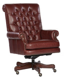 79253M Executive Leather Chair-Merlot