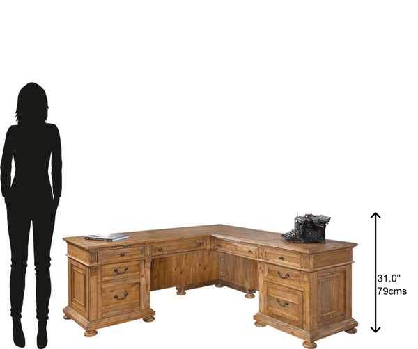 Hekman Furniture 79307 L-Desk 79307