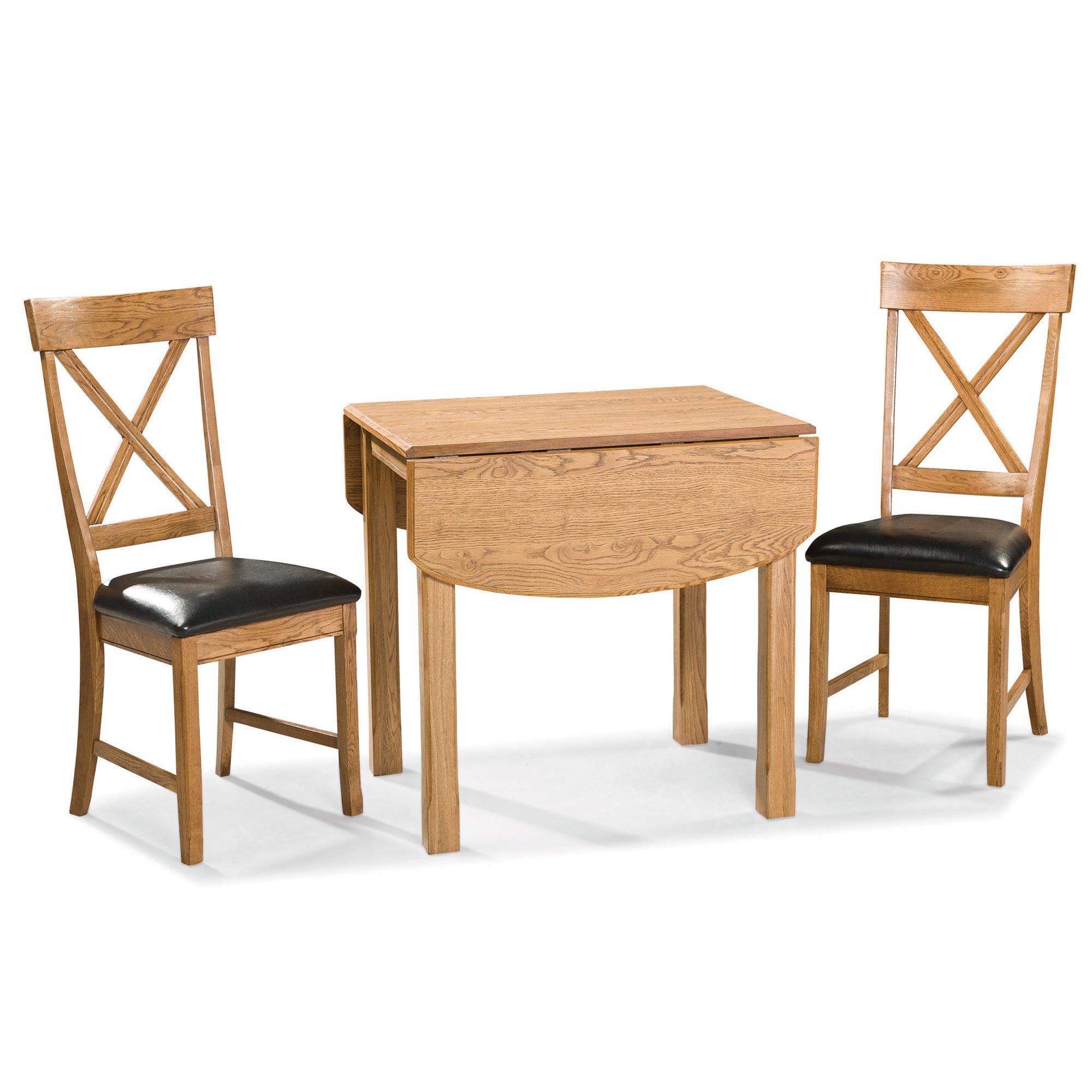 Family Dining Transitional Drop Leaf Table - Thumbnail 3