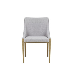 VIG Furniture Modrest Fairview - Modern Grey & Brass Dining Chair VGGA-6947CH-GRY-B-DC VGGA-6947CH-GRY-B-DC