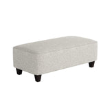 Fusion 100-C Transitional Cocktail Ottoman 100-C Chit Chat Domino 49" Wide Cocktail Ottoman