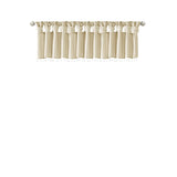 Emilia Transitional Lightweight Faux Silk Valance With Beads