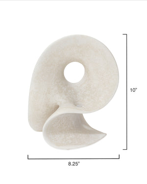 Jamie Young Co. Amorphous Table Object 7AMOR-SMWH