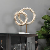 Jamie Young Co. Arena Ring Sculptures (Set of 2) 7AREN-CREAM