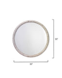 Jamie Young Co. Audrey Beaded Mirror 7AUDR-MIWH