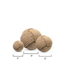 Jamie Young Co. Jute Balls (Set of 3) 7BALL-JUTE