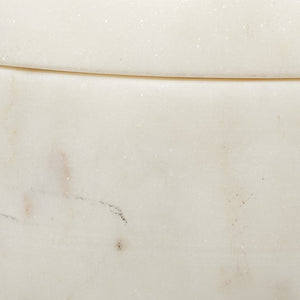 Jamie Young Co. Bennett Large Storage Bowl w/ Lid 7BENN-LGWH