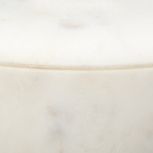 Jamie Young Co. Bennett Small Storage Bowl w/ Lid 7BENN-SMWH