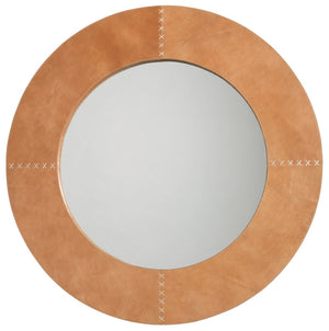 Jamie Young Co. Round Cross Stitch Mirror 7CROS-LGLE