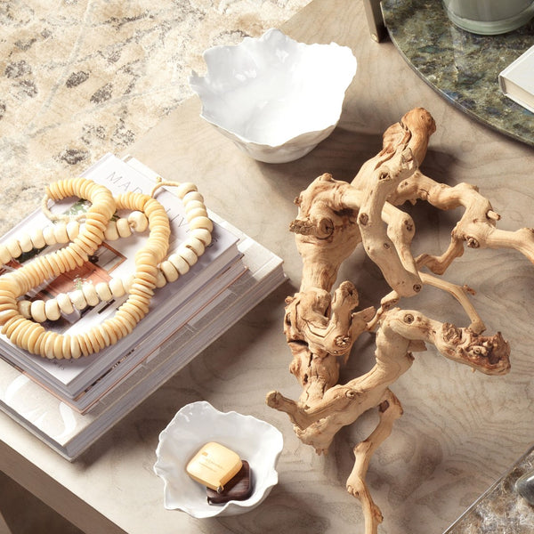 Jamie Young Co. Fleur Ceramic Bowls (set of 3) 7FLEU-BOWH