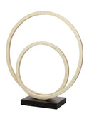 Jamie Young Co. Helix Double Ring Sculpture 7HELI-NABO