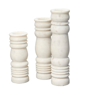 Jamie Young Co. Monument Candlesticks (set of 3) 7MONU-CSWH