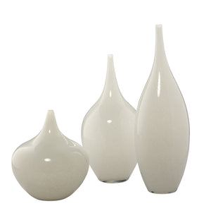 Jamie Young Co. Nymph Decorative Vases (set of 3) 7NYMP-VAWH