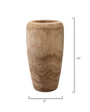 Jamie Young Co. Ojai Wooden Vase 7OJAI-SMWD