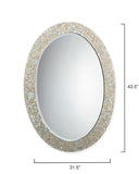 Jamie Young Co. Oval Mirror 7OVAL-LGMOP