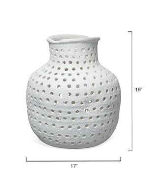 Jamie Young Co. Porous Vase 7PORO-VAWH