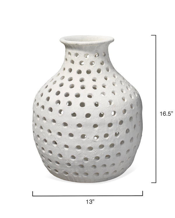 Jamie Young Co. Porous Vase 7PORU-SMWH