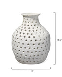 Jamie Young Co. Porous Vase 7PORU-SMWH